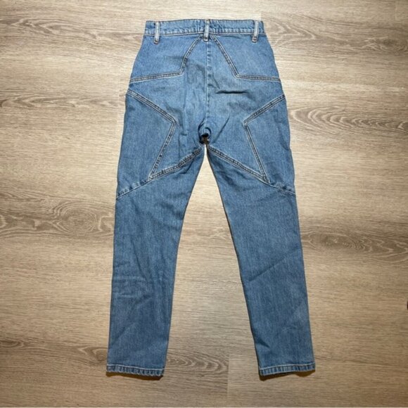 Revice Star Stitch Skinny Jeans Blue Denim Size 26 - Picture 8 of 9